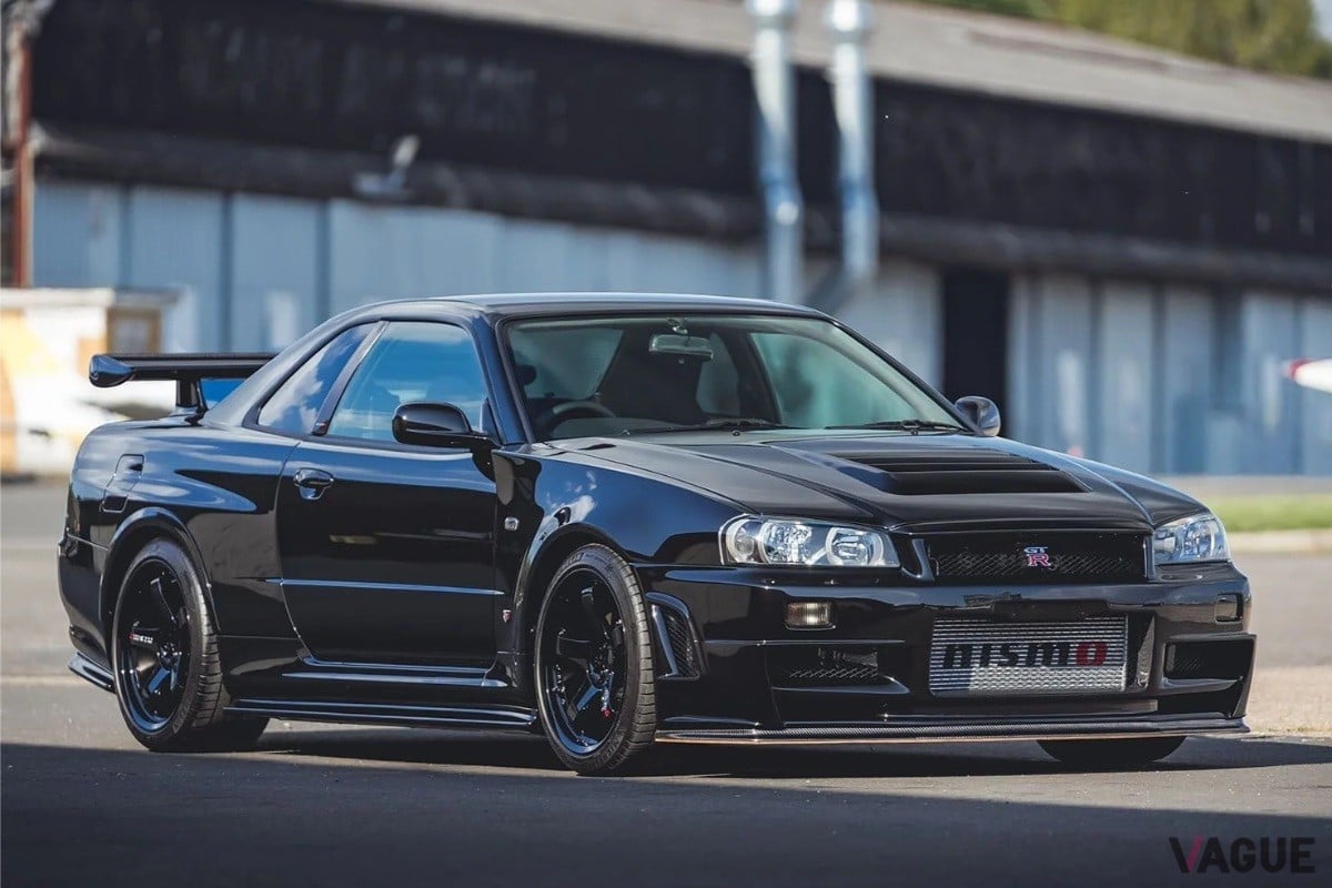 1999年式の日産R34型「スカイラインGT-R Vスペック」