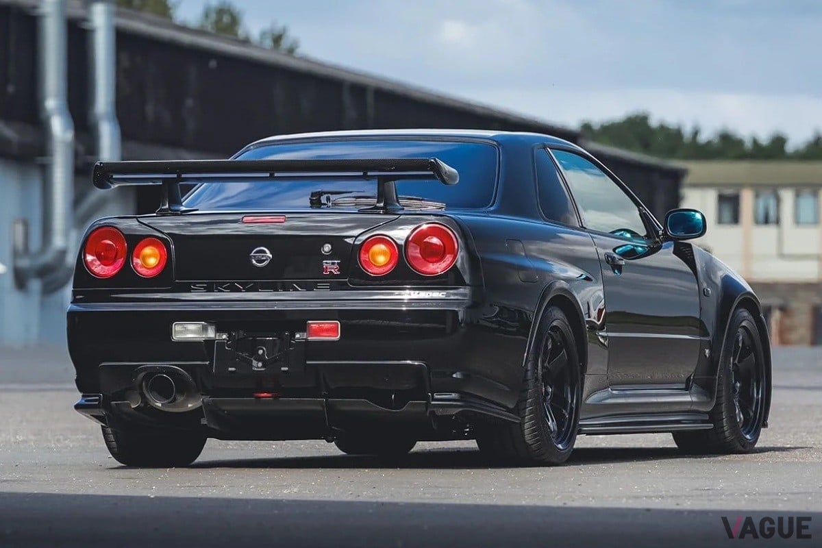 1999年式の日産R34型「スカイラインGT-R Vスペック」
