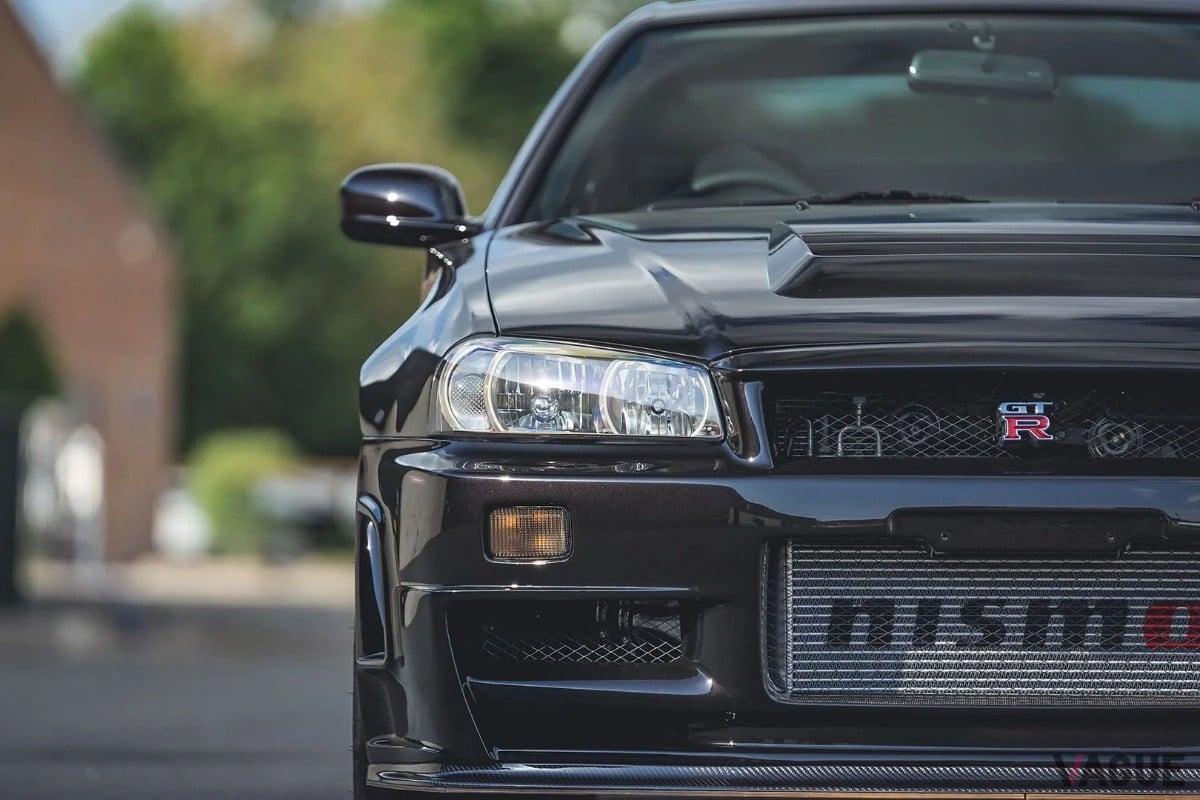 1999年式の日産R34型「スカイラインGT-R Vスペック」