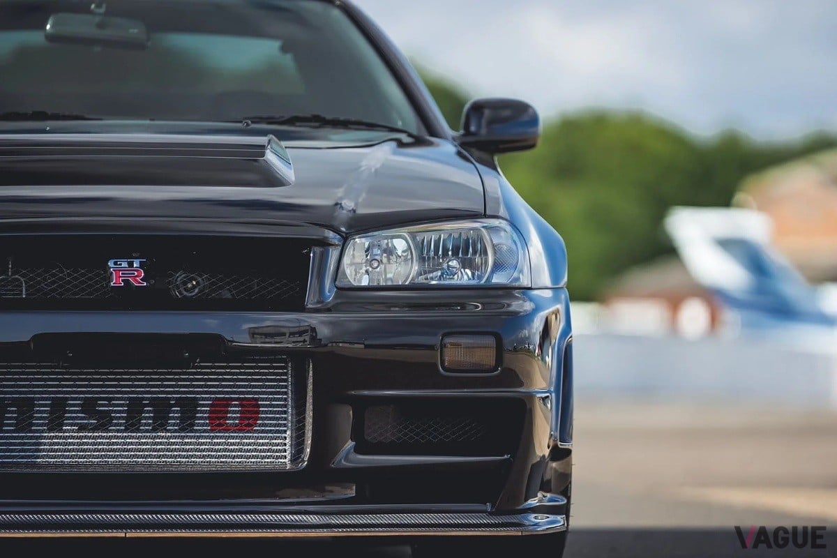 1999年式の日産R34型「スカイラインGT-R Vスペック」