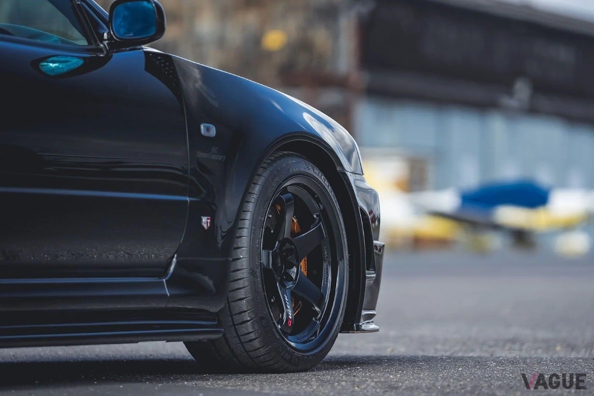 1999年式の日産R34型「スカイラインGT-R Vスペック」