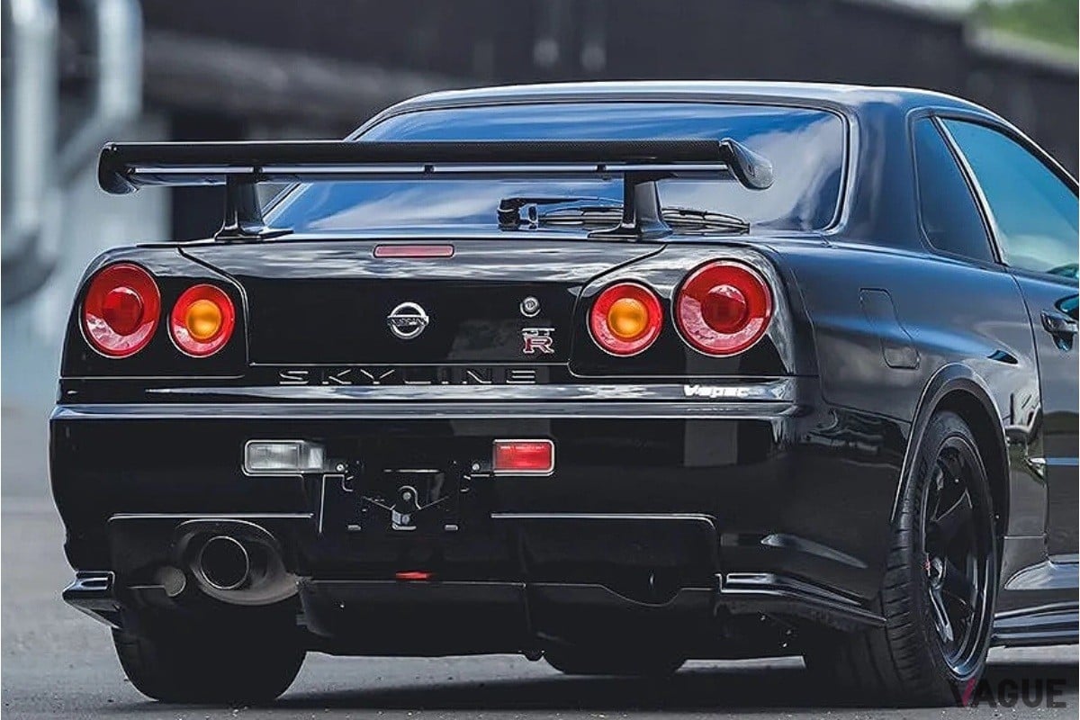 1999年式の日産R34型「スカイラインGT-R Vスペック」
