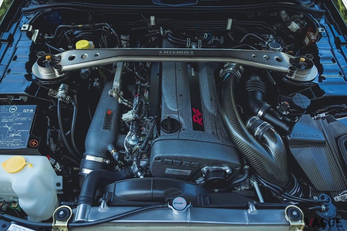 1999年式の日産R34型「スカイラインGT-R Vスペック」