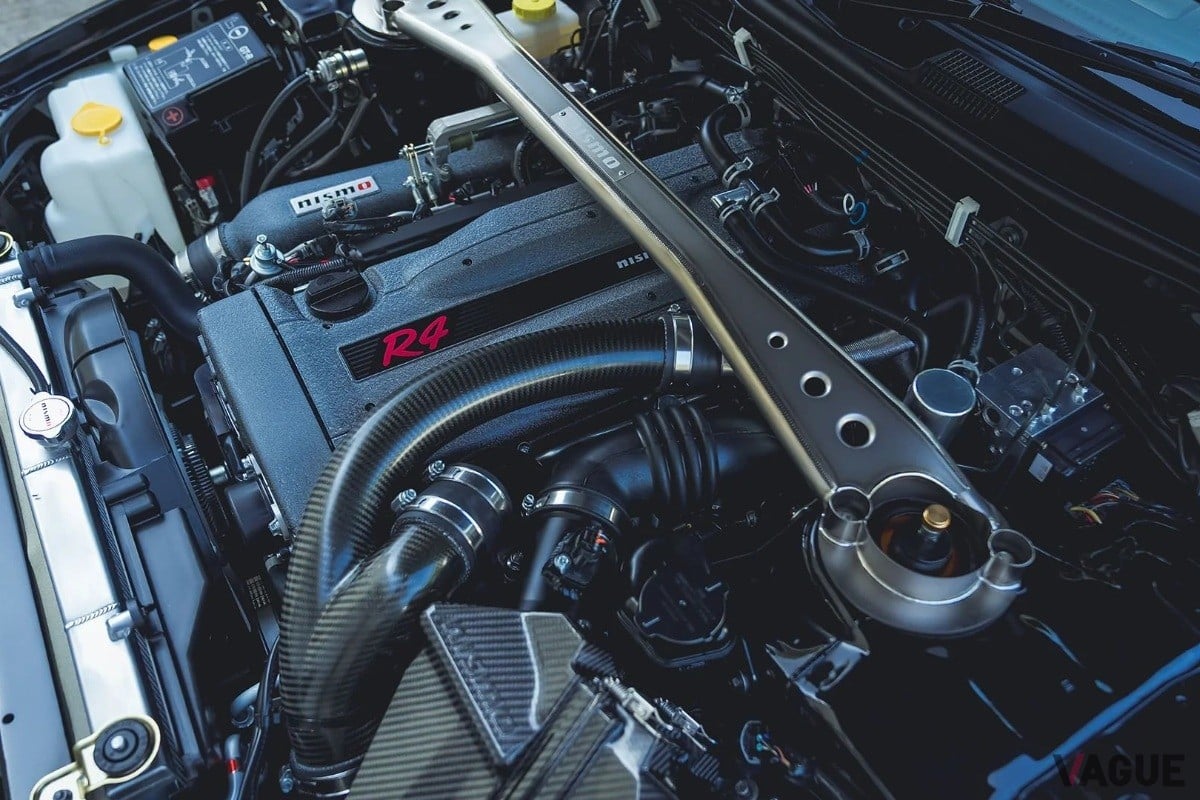 1999年式の日産R34型「スカイラインGT-R Vスペック」