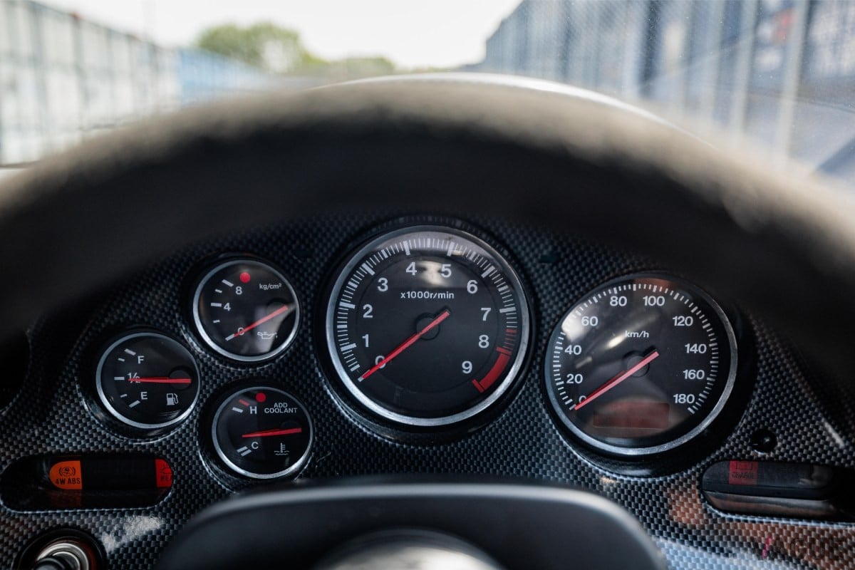 ヴェイルサイド製ボディキットを装着した1992年式マツダ「RX-7」