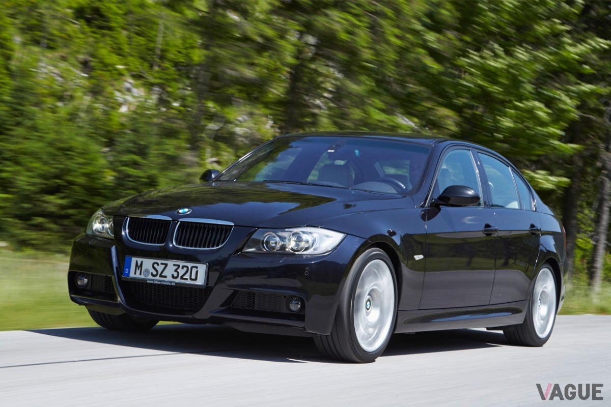 E90(セダン)を中心に、クーペ/ツーリング/カブリオレが揃った5代目