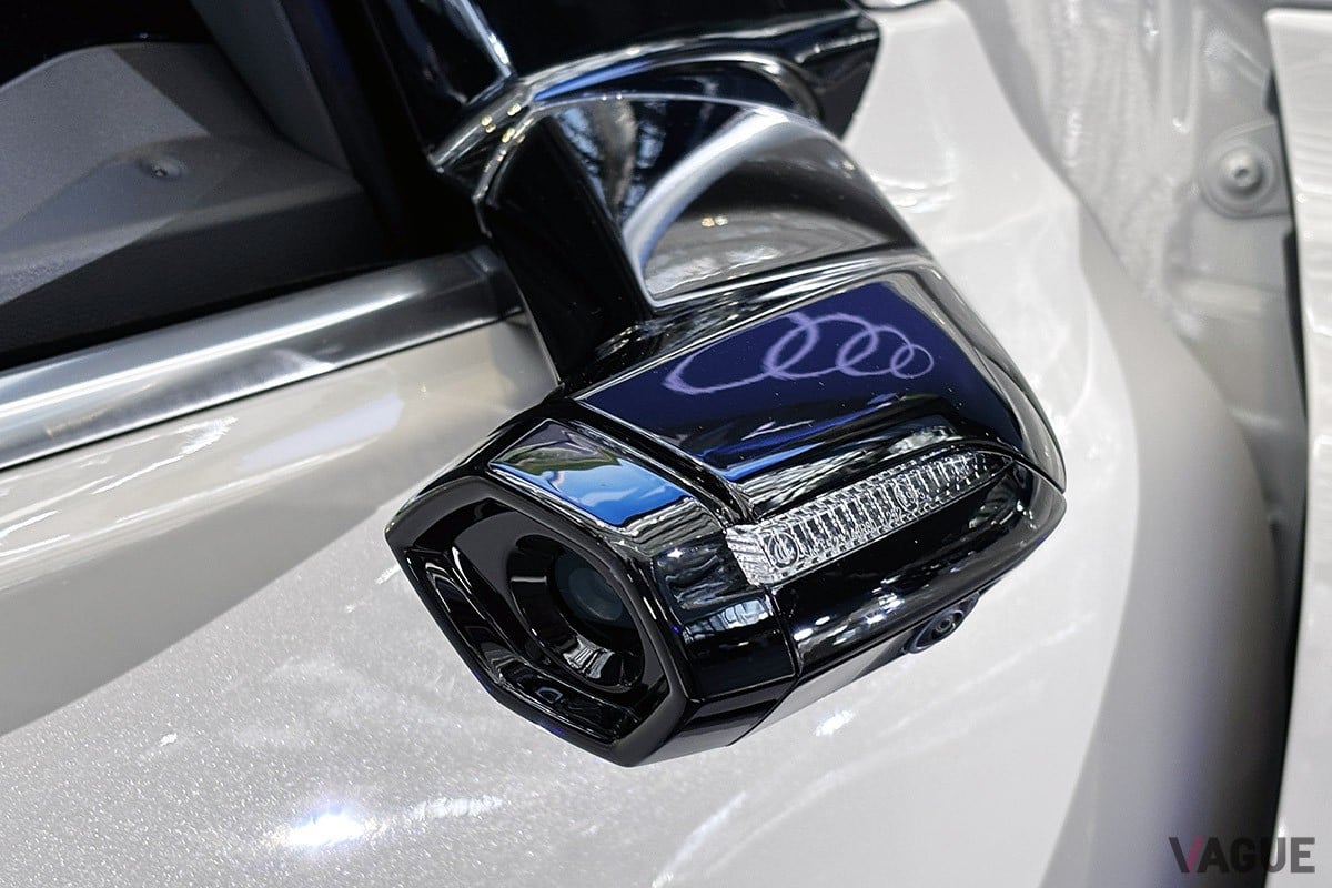 アウディ新型「A6 e-tron」の「バーチャルエクステリアミラー」