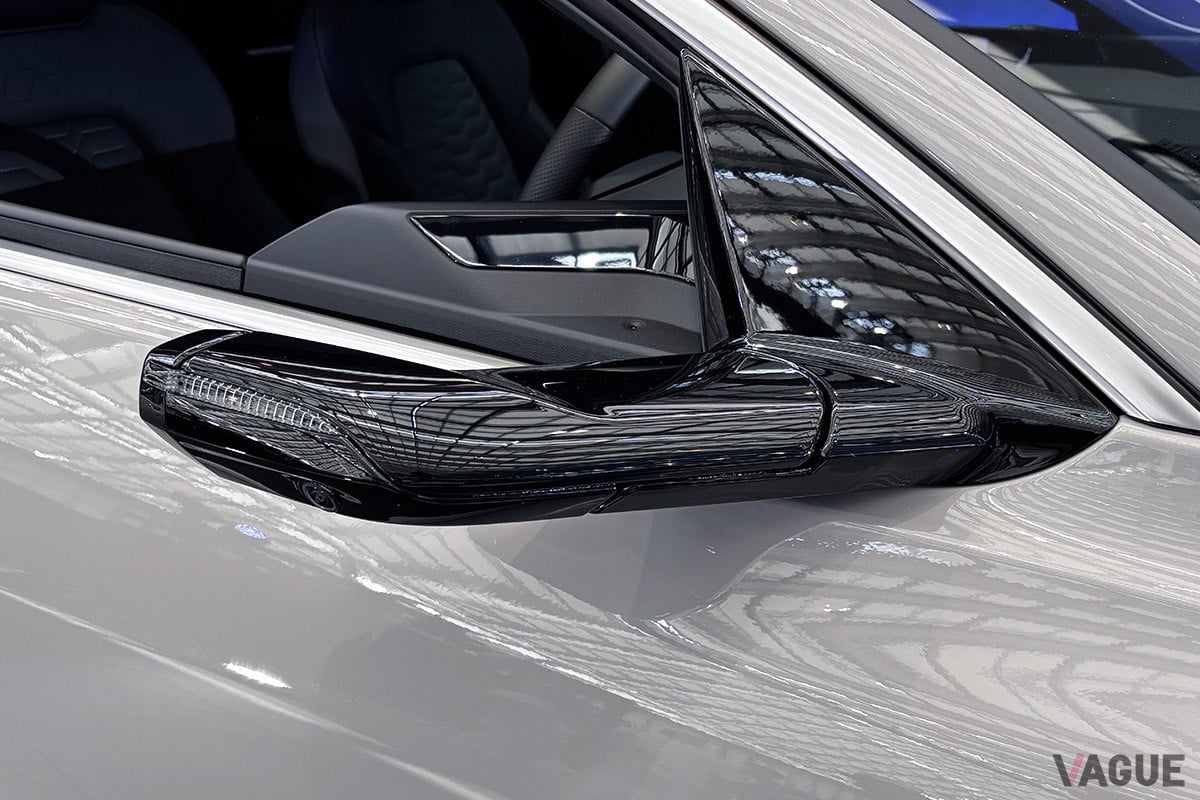 アウディ新型「A6 e-tron」の「バーチャルエクステリアミラー」