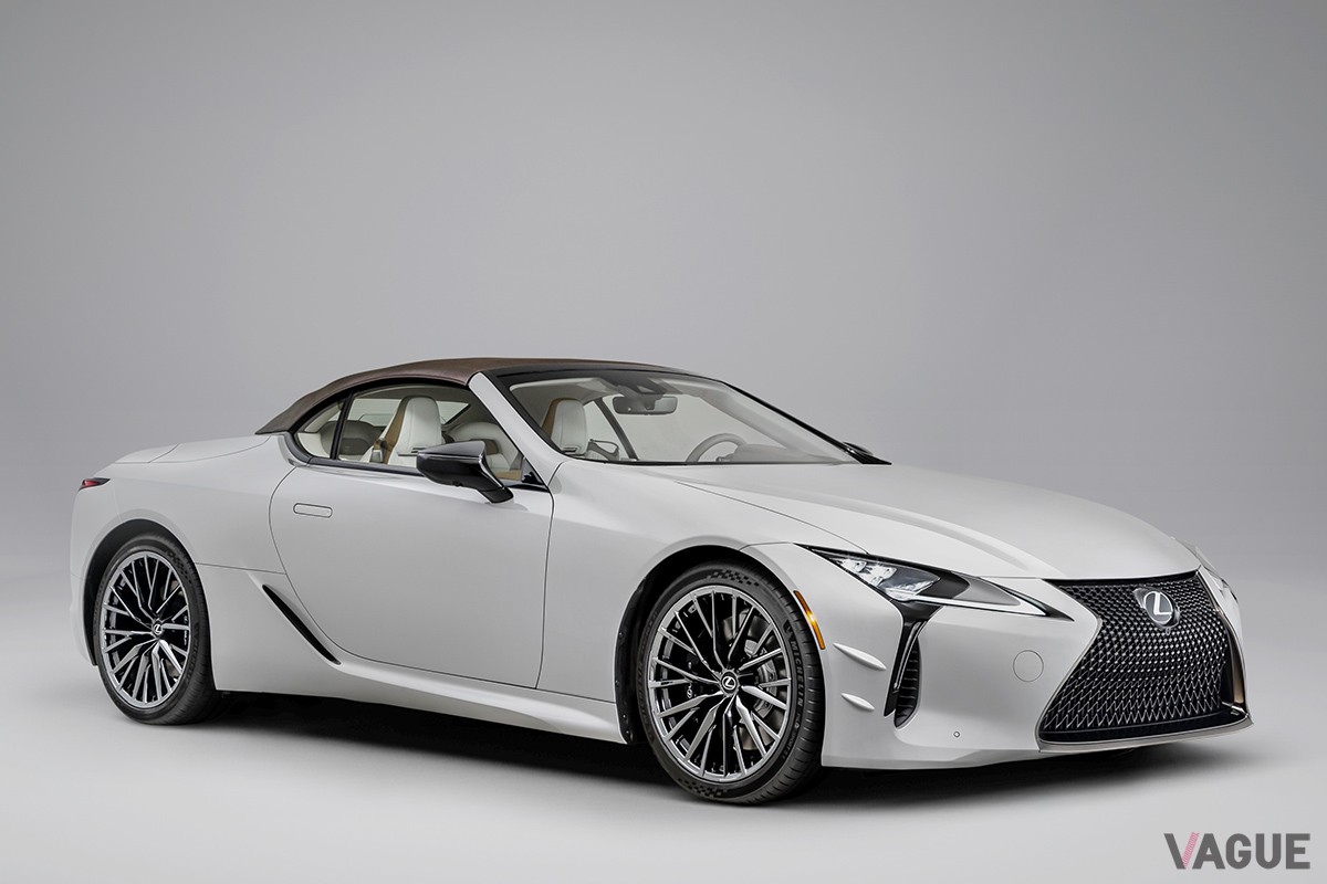2026年モデルのレクサス「LC500コンバーチブル」