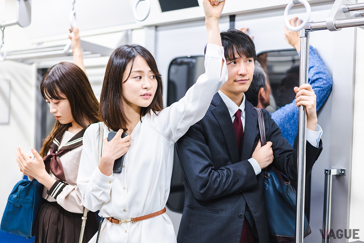 混雑時はどうしても持ち物が邪魔になるため周囲への配慮が必要