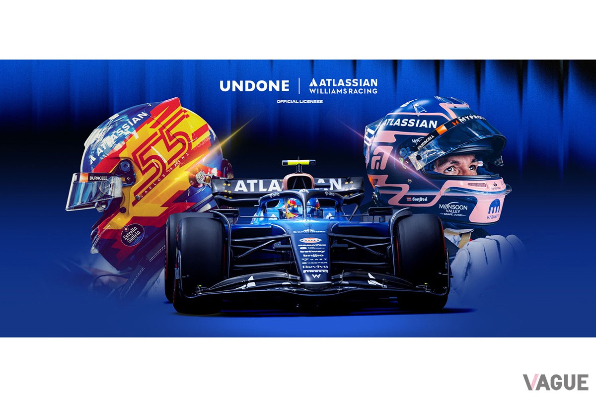 UNDONEと初のコラボレーションが実現したウィリアムズ・レーシングは、優勝回数114回を誇るF1の名門チーム