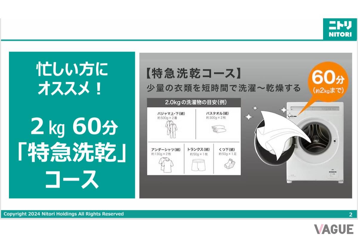 乾燥機能の課題に応える新構造。乾燥フィルターを内蔵し、洗濯時に自動洗浄することで毎回の掃除が不要となり、日常の手間を大幅に削減