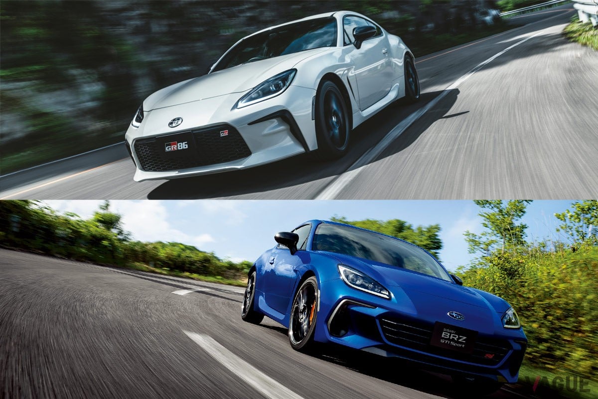 トヨタ「GR86」とスバル「BRZ」