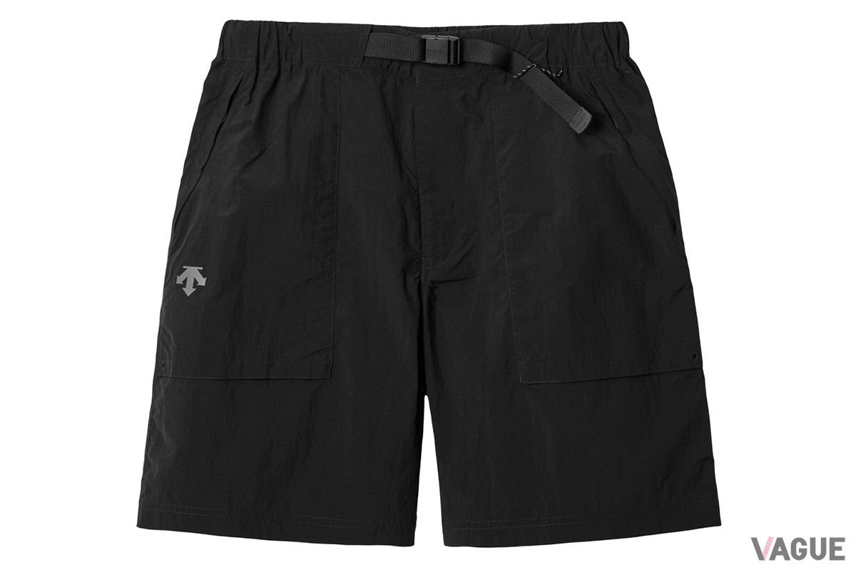 WOVEN TASLAN SHORTS：ブラック