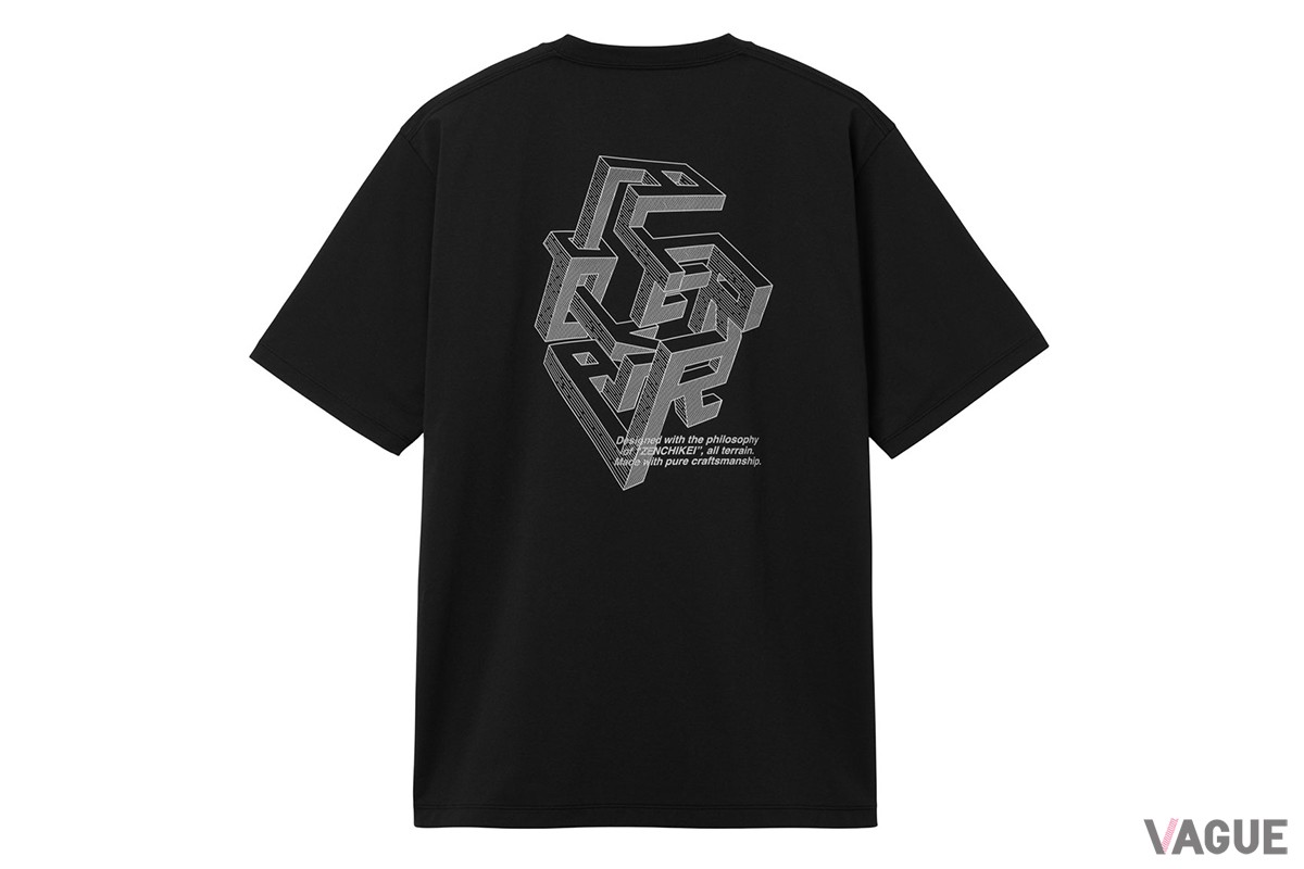 CL H／S GRAPHIC TEE：ブラック