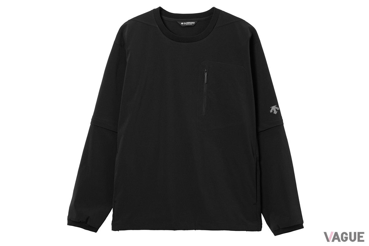 CORDURA 2WAY CREW：ブラック