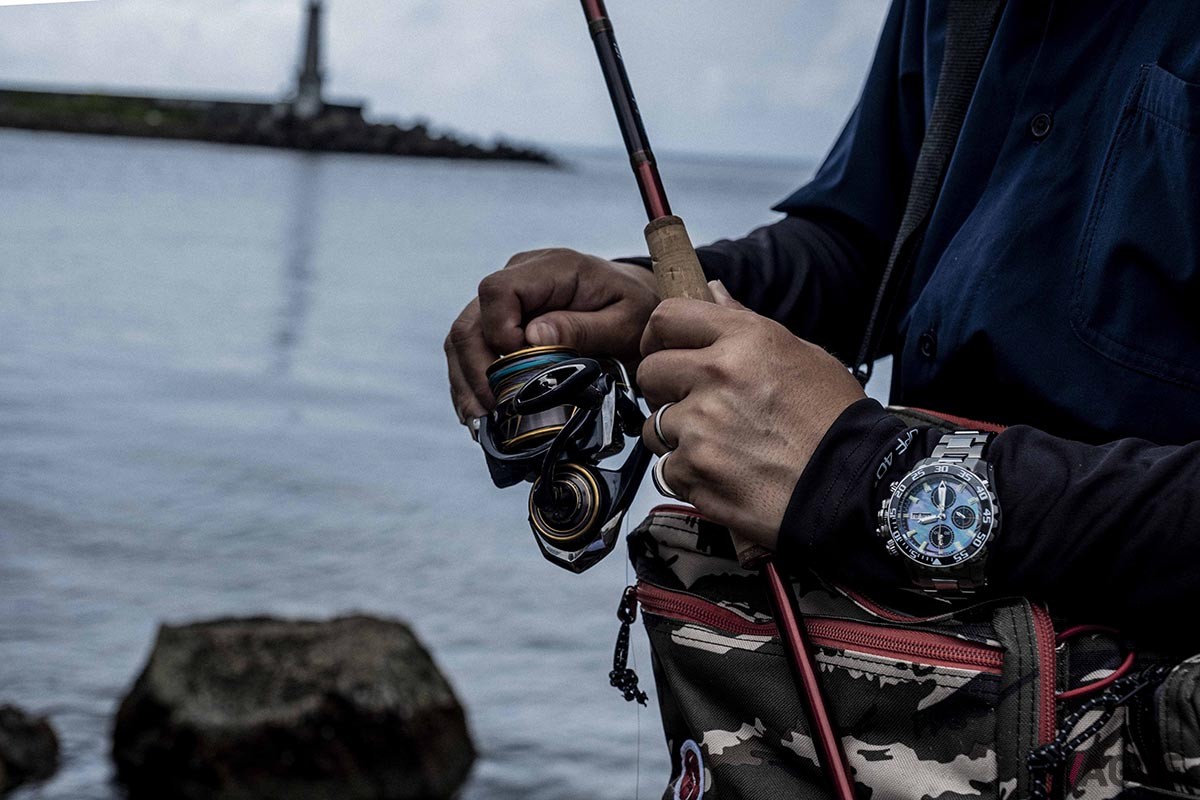 磯でのフィッシング