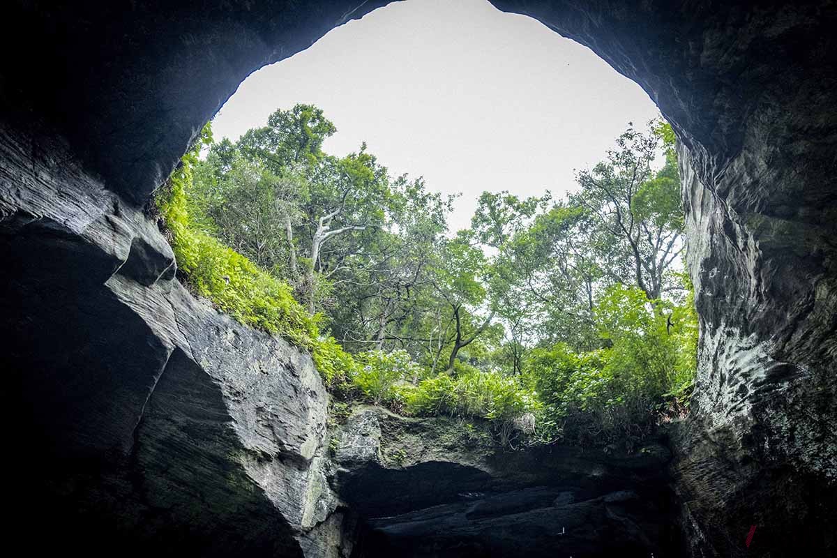 堂ヶ島での洞窟探検クルーズ