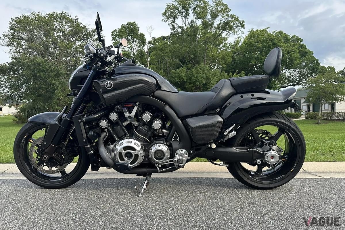 米国オークションに登場、落札された2009年式ヤマハ「VMAX」