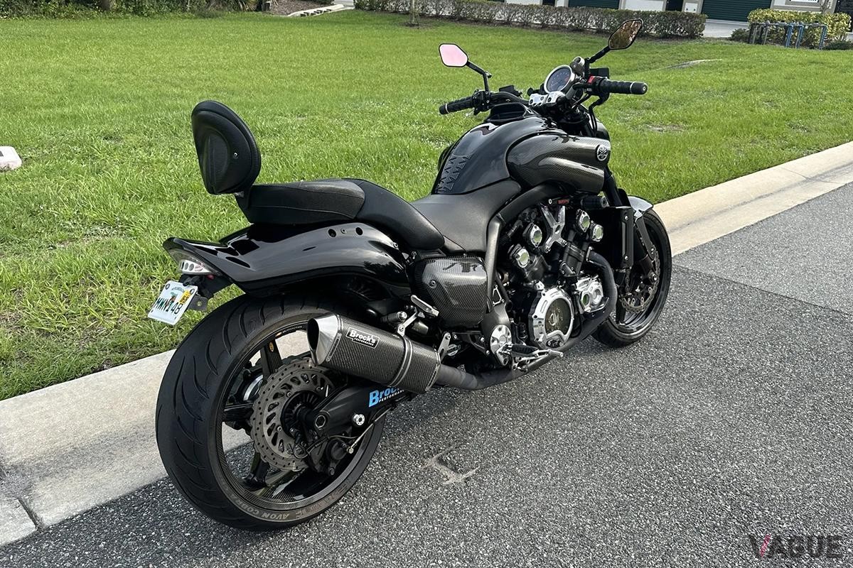 米国オークションに登場、落札された2009年式ヤマハ「VMAX」