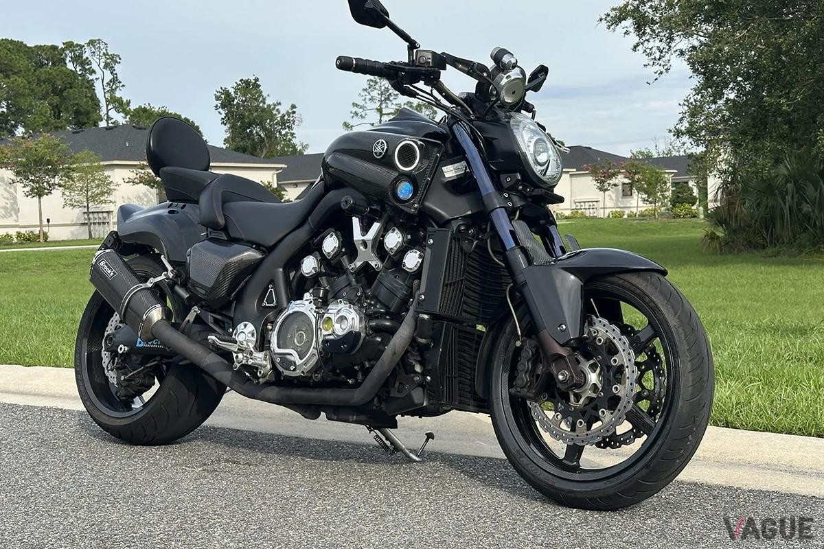 米国オークションに登場、落札された2009年式ヤマハ「VMAX」