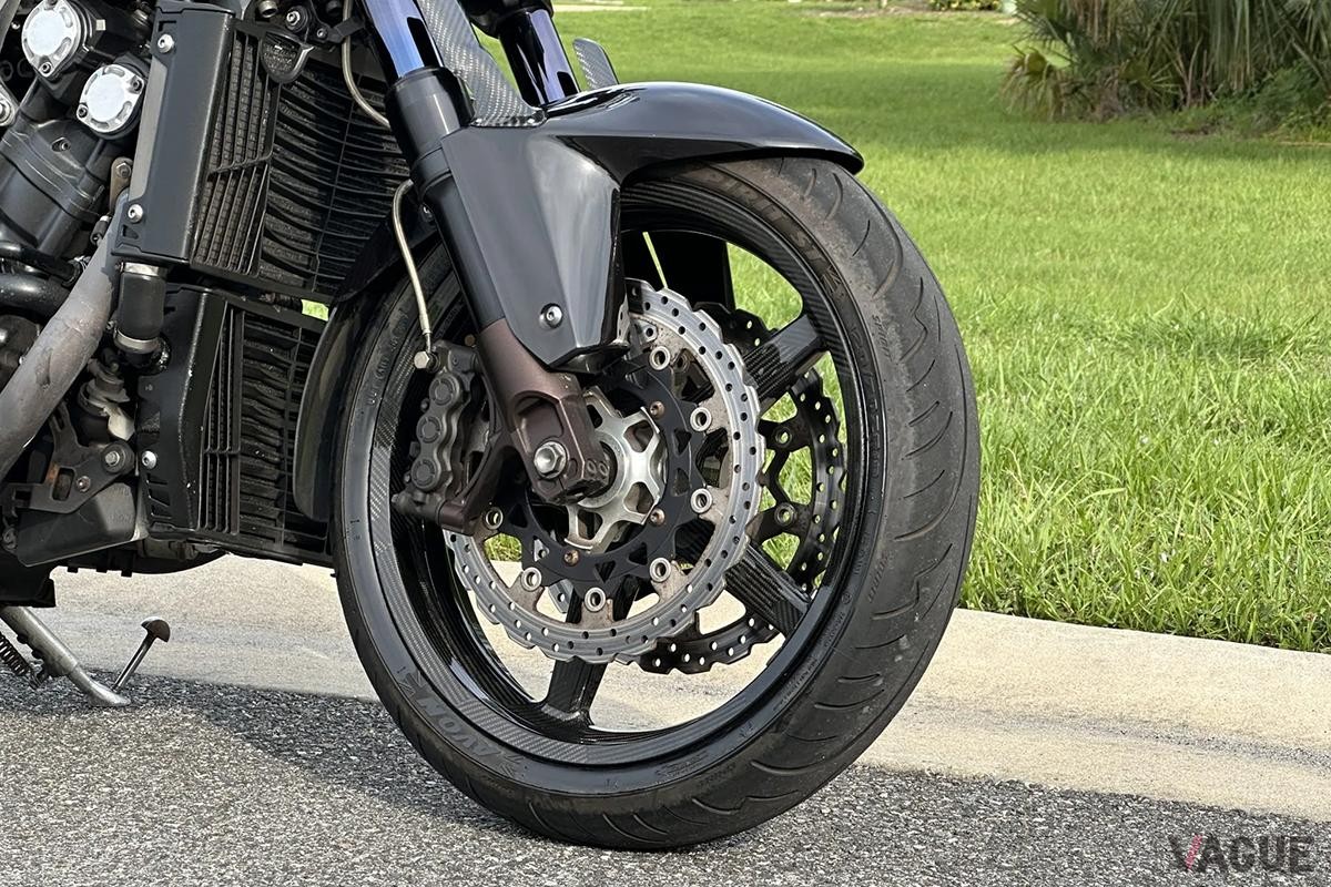 米国オークションに登場、落札された2009年式ヤマハ「VMAX」
