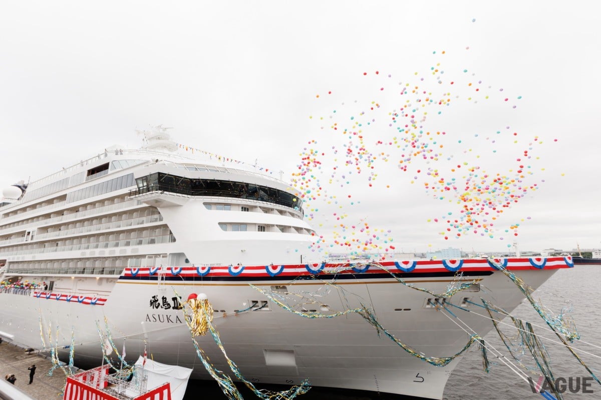 シャンパンスプラッシュの様子