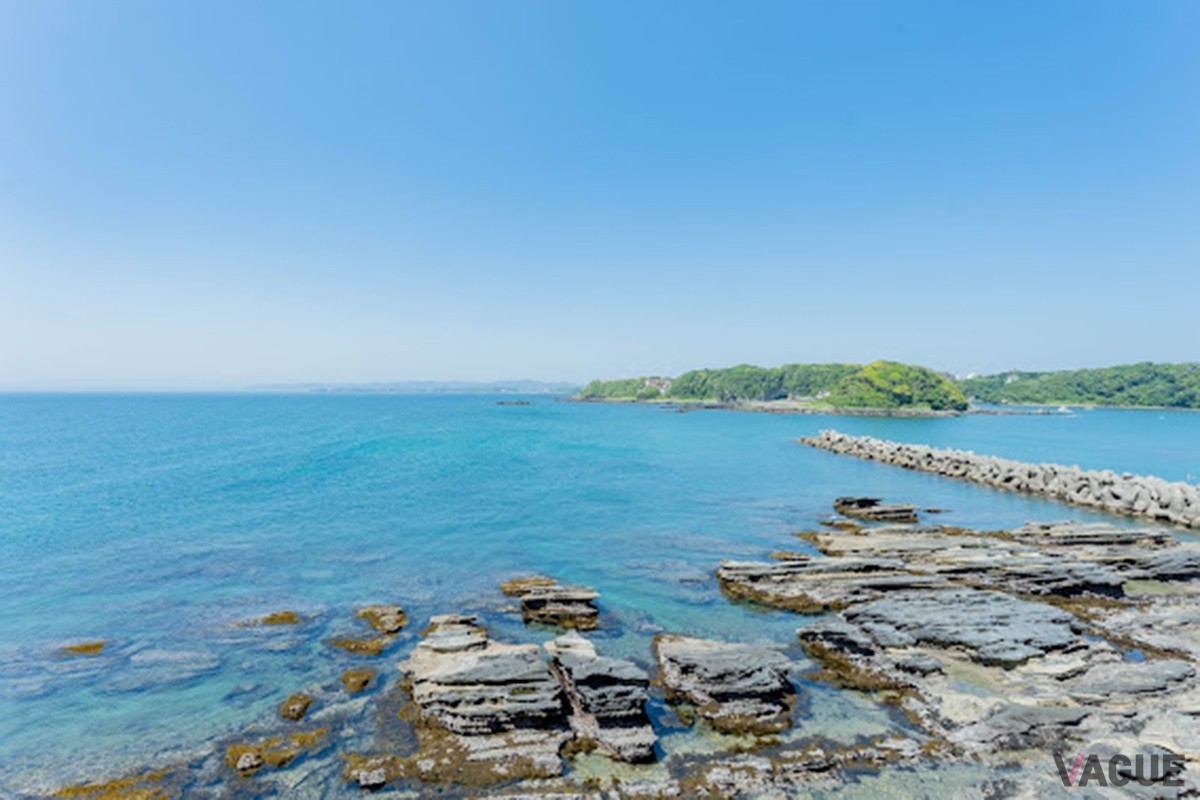 目の前に広がる海