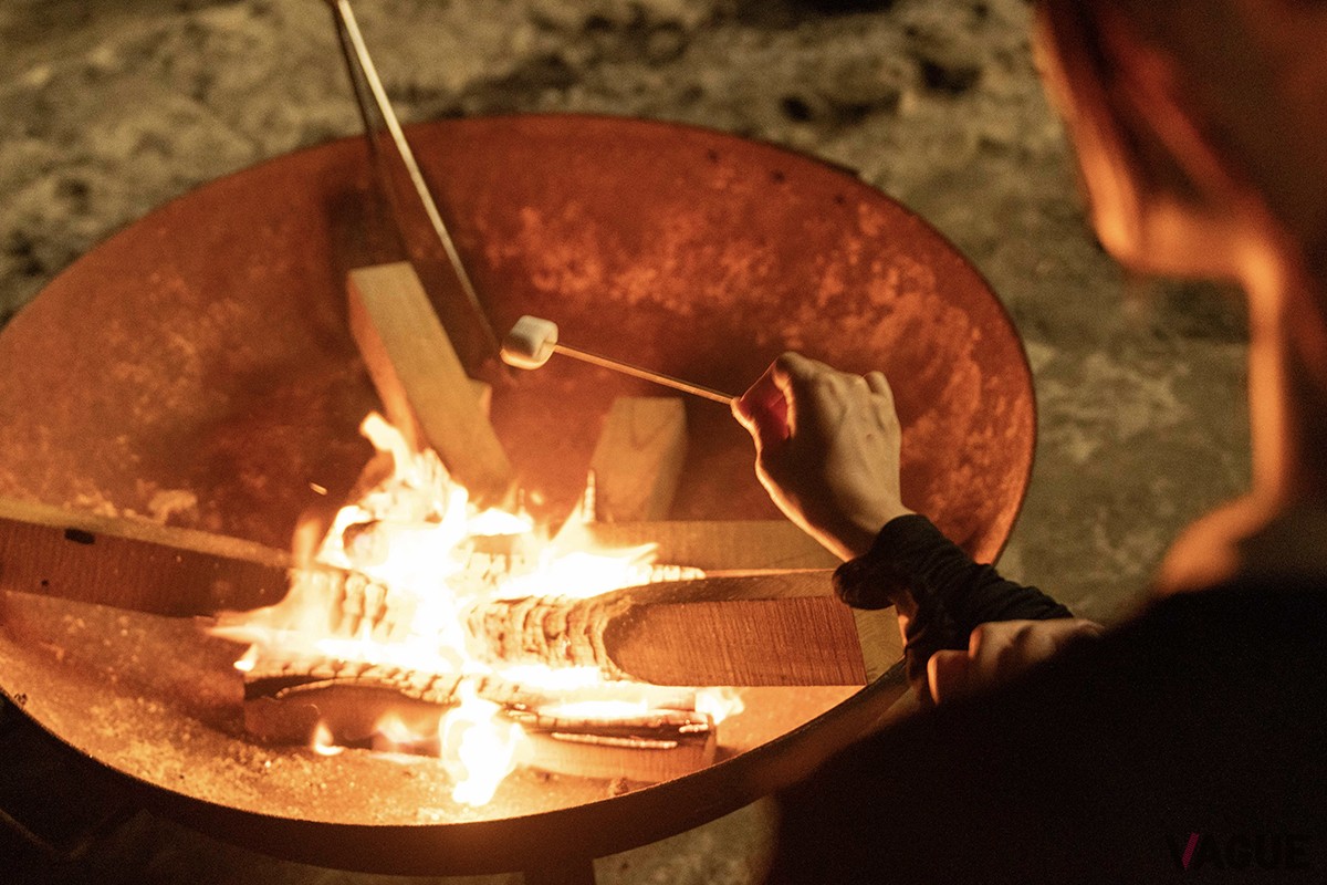 キャンプファイヤーセット（別途オプション）