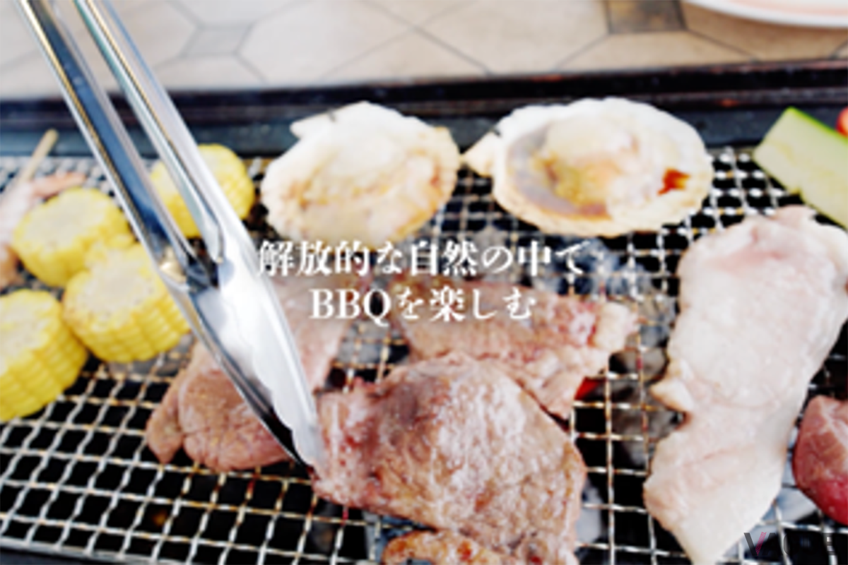 プライベートBBQスペース