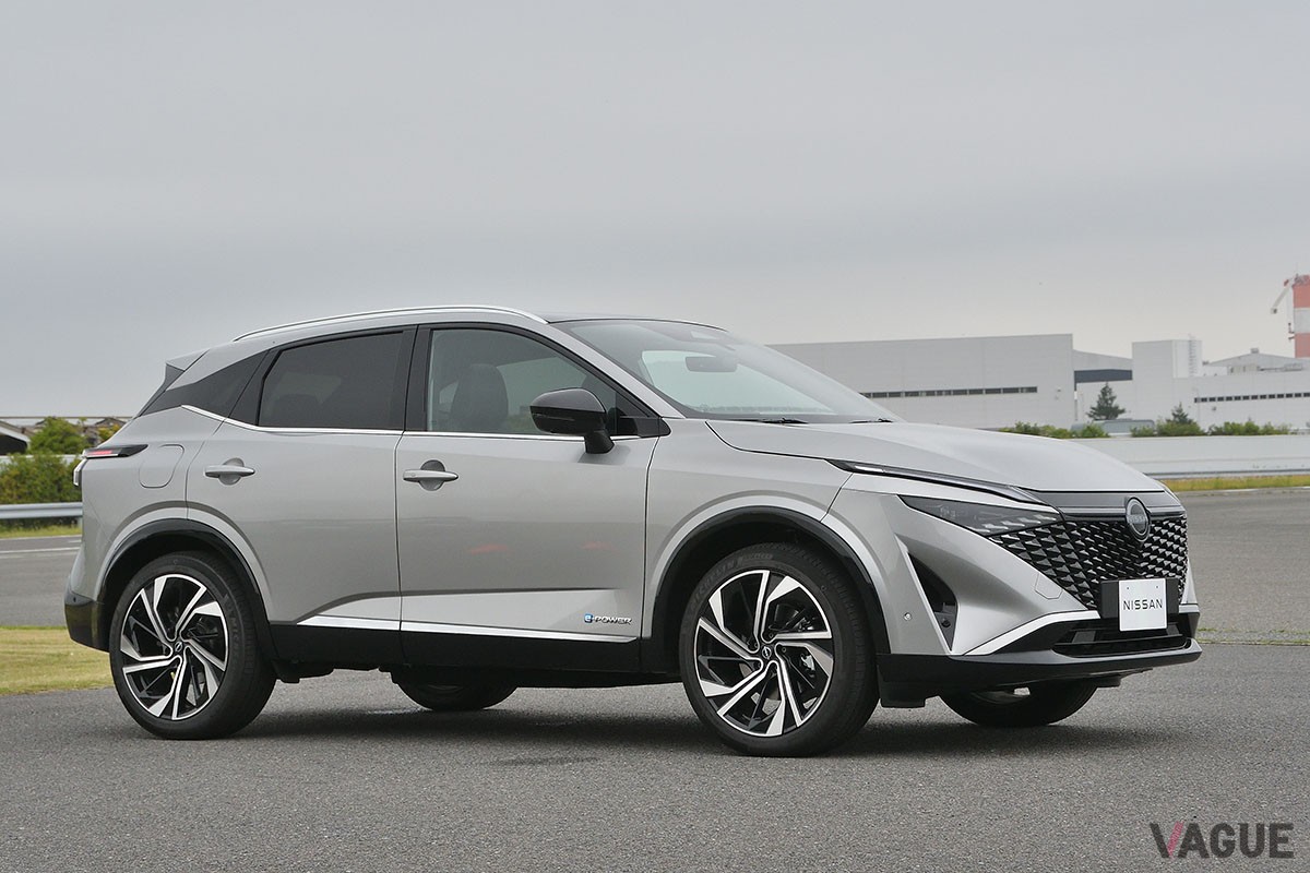 “第3世代e-POWER”を搭載する英国仕様の日産「キャシュカイ」