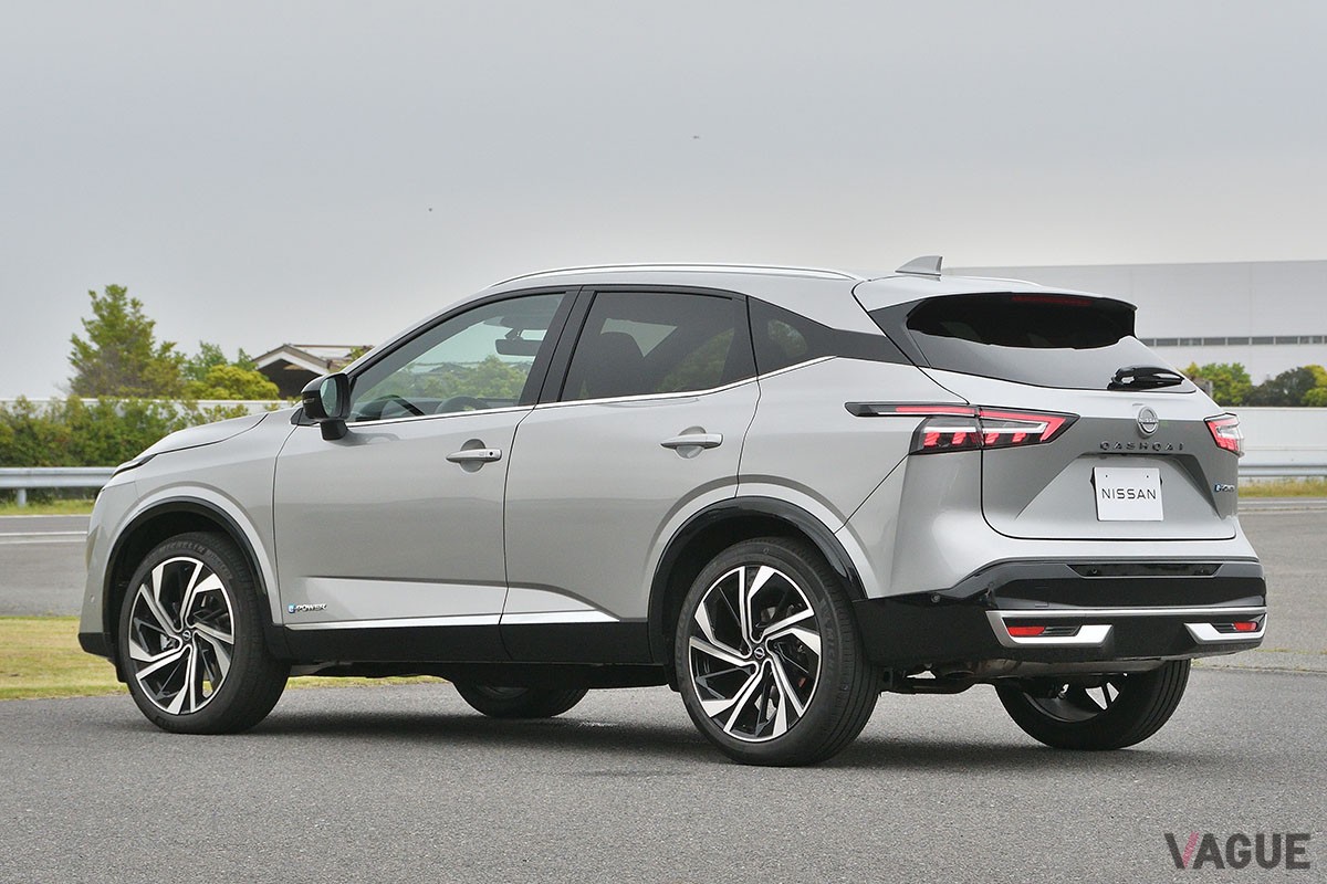 “第3世代e-POWER”を搭載する英国仕様の日産「キャシュカイ」