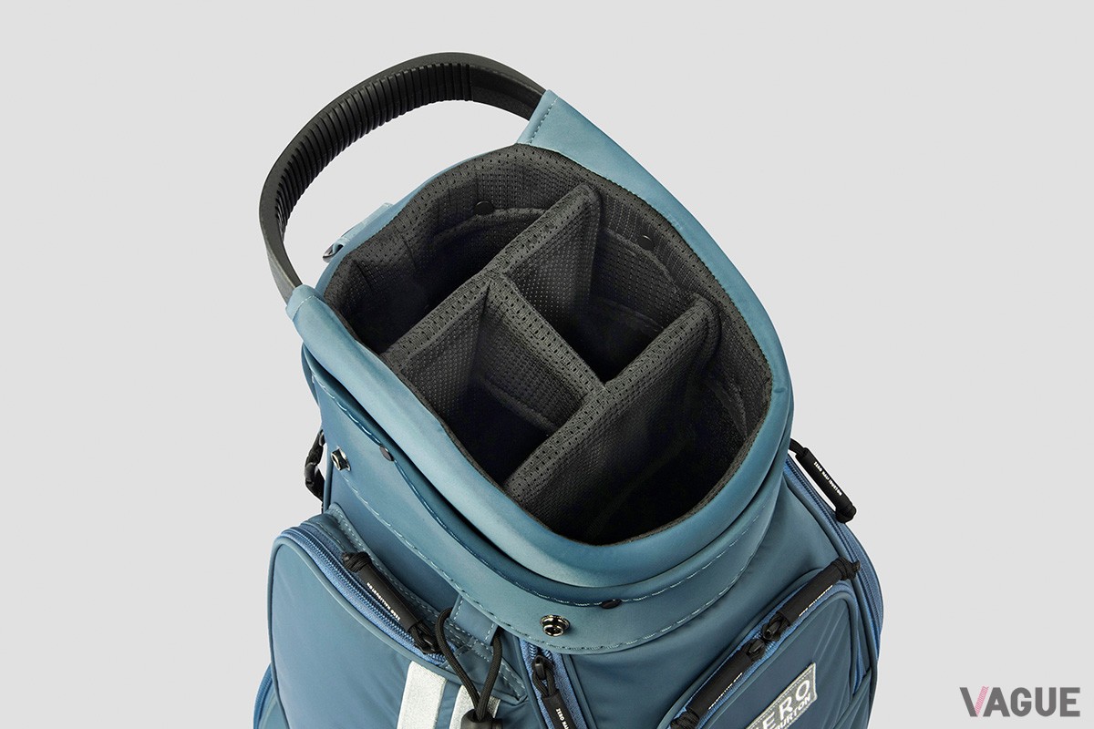 ゼロハリバートンのキャディバッグ「ZHG-CB DS」に新色“ネイビー”と“カーキ”が登場