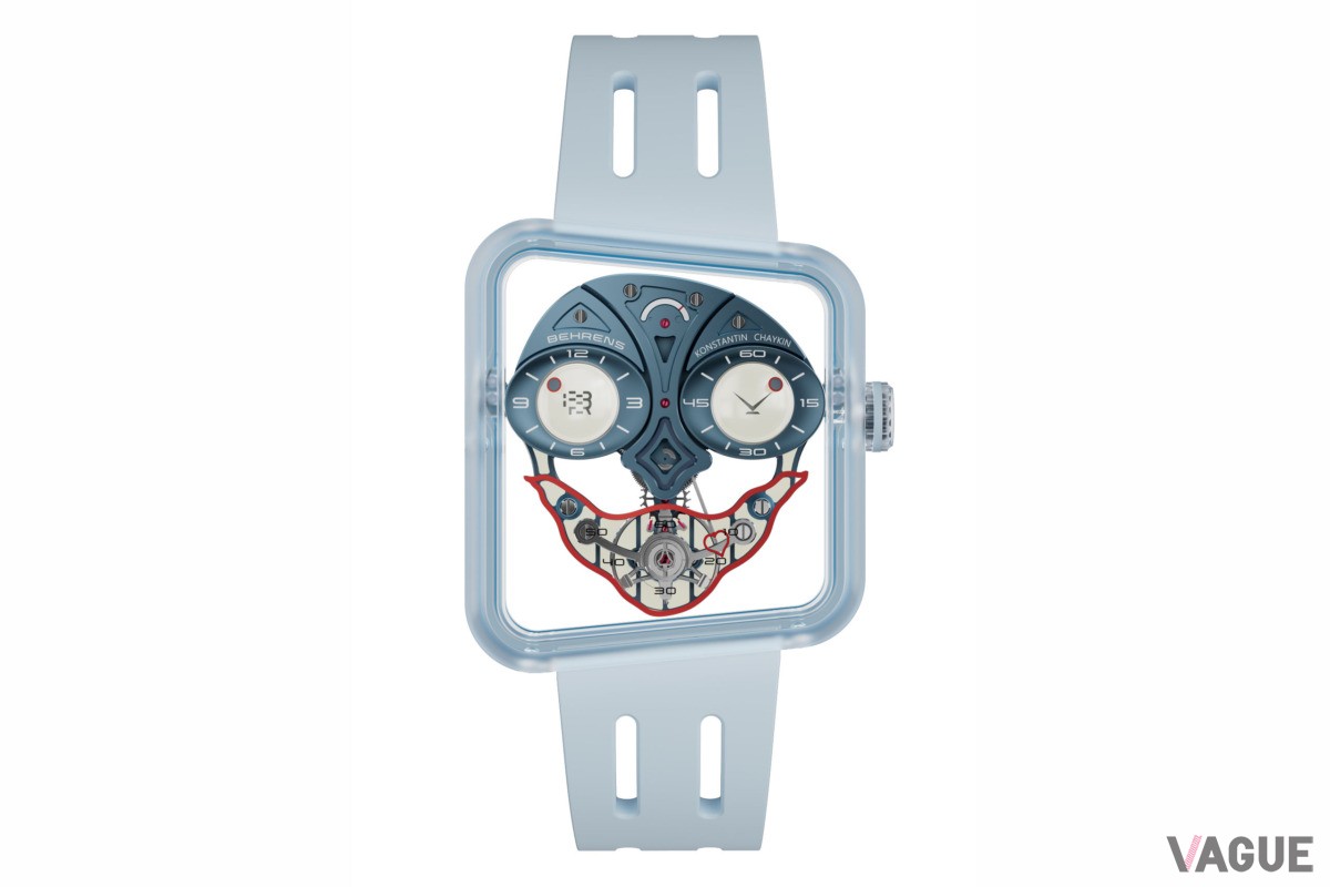 「BEHRENS × Konstantin Chaykin “Ace of Heart”」ブルー サファイアクリスタル（品番：BHR033SABL、80本限定、330万円 消費税込）
