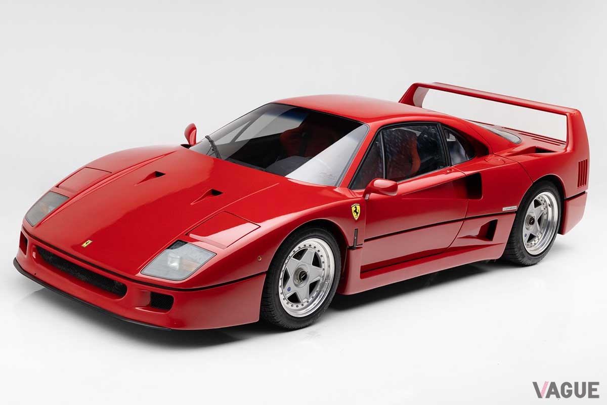 オークションに出品された走行距離360kmの1990年式フェラーリ「F40」(c)2025 Courtesy of RM Sotheby's