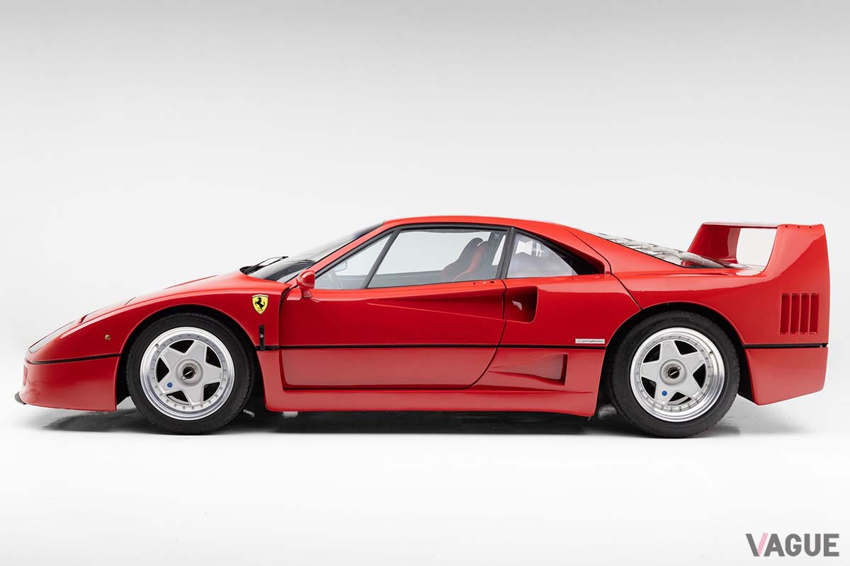 オークションに出品された走行距離360kmの1990年式フェラーリ「F40」(c)2025 Courtesy of RM Sotheby's
