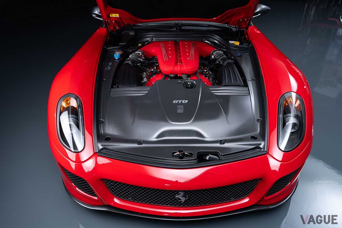 オークションに登場、204万USドル（約3億192万円）で落札された2011年式フェラーリ「599GTO」Karissa Hosek(c)2025 Courtesy of RM Sotheby's
