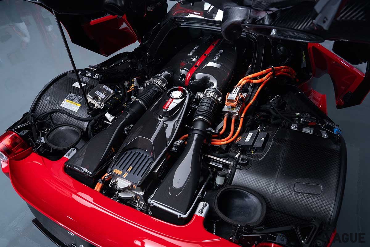オークションに登場、523万USドル（約7億7400万円）で落札された2015年式フェラーリ「ラ・フェラーリ」Karissa Hosek(c)2025 Courtesy of RM Sotheby's