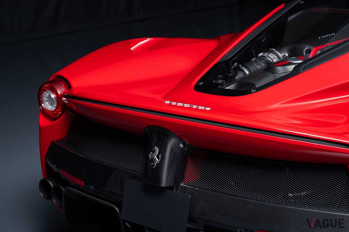 オークションに登場、523万USドル（約7億7400万円）で落札された2015年式フェラーリ「ラ・フェラーリ」Karissa Hosek(c)2025 Courtesy of RM Sotheby's