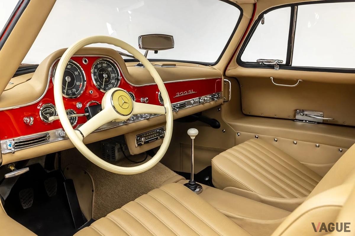 オークションで落札された1955年式メルセデス・ベンツ「300SLガルウイング」