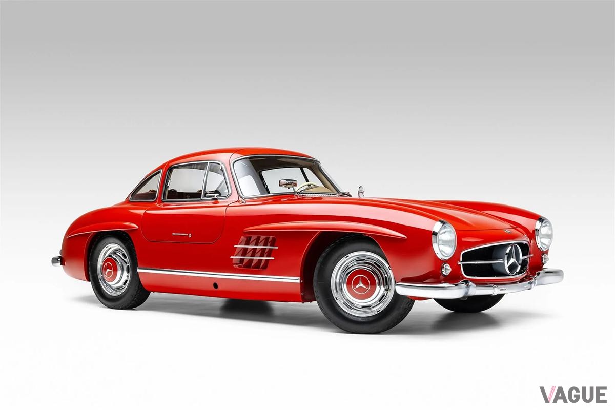 オークションで落札された1955年式メルセデス・ベンツ「300SLガルウイング」