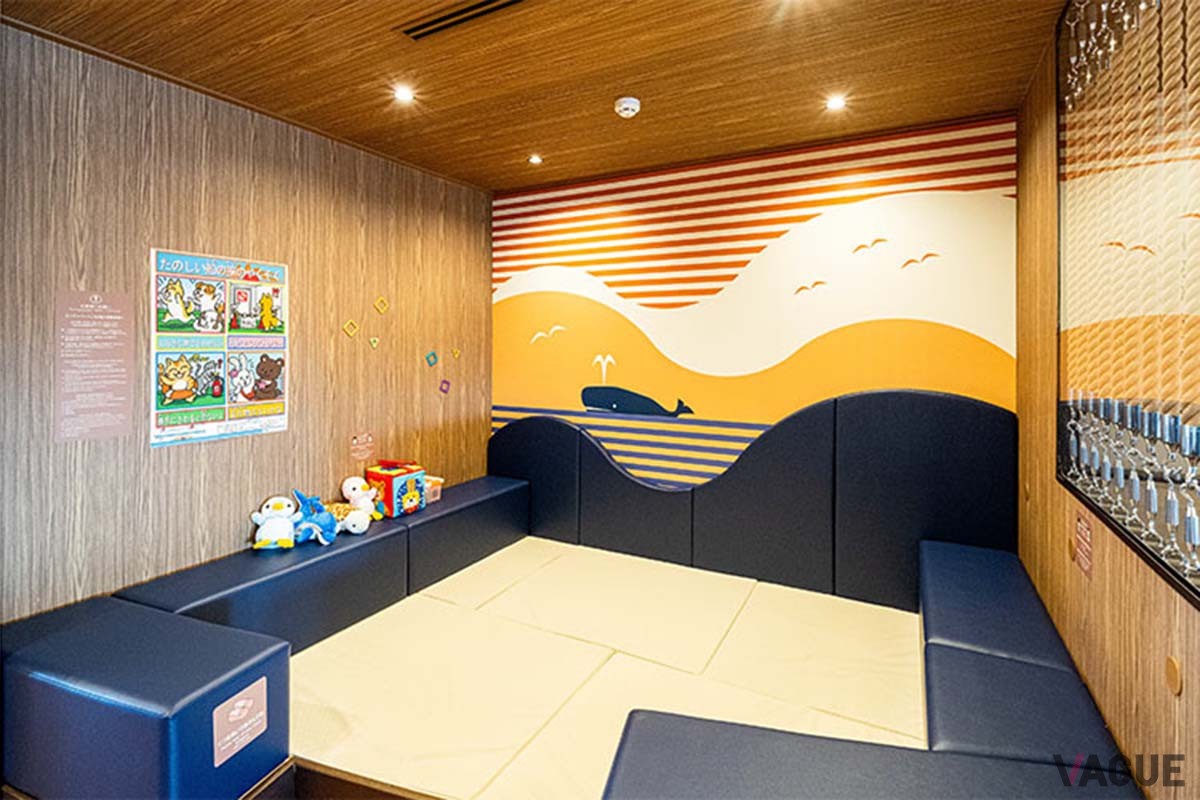 新造船「さんふらわあ ぴりか」の船内