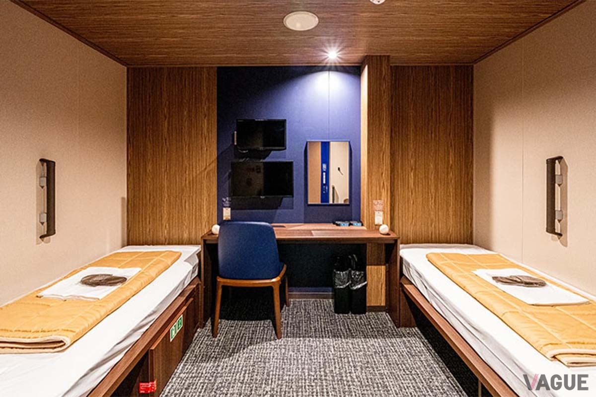 新造船「さんふらわあ ぴりか」の客室