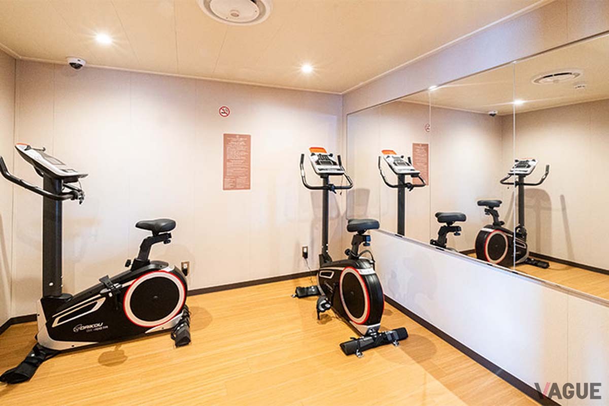 新造船「さんふらわあ ぴりか」の船内