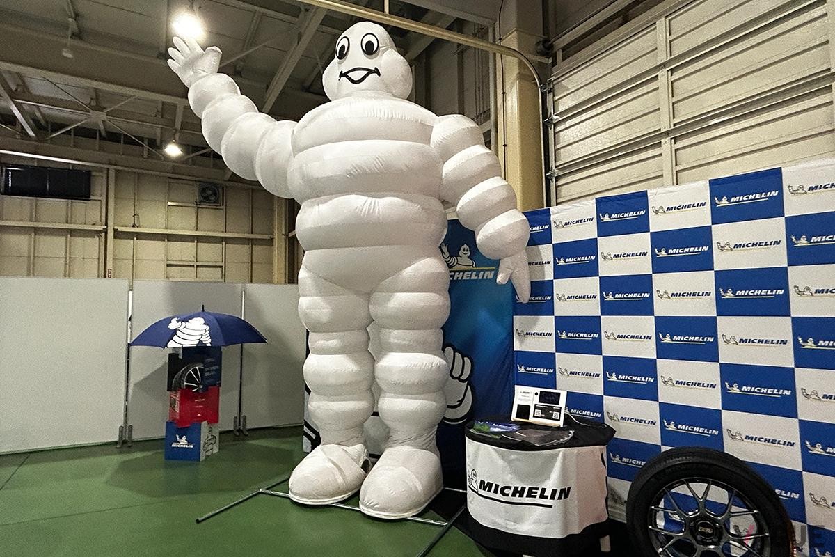 ミシュランの新プレミアムコンフォートタイヤ「プライマシー5」の試走会の様子