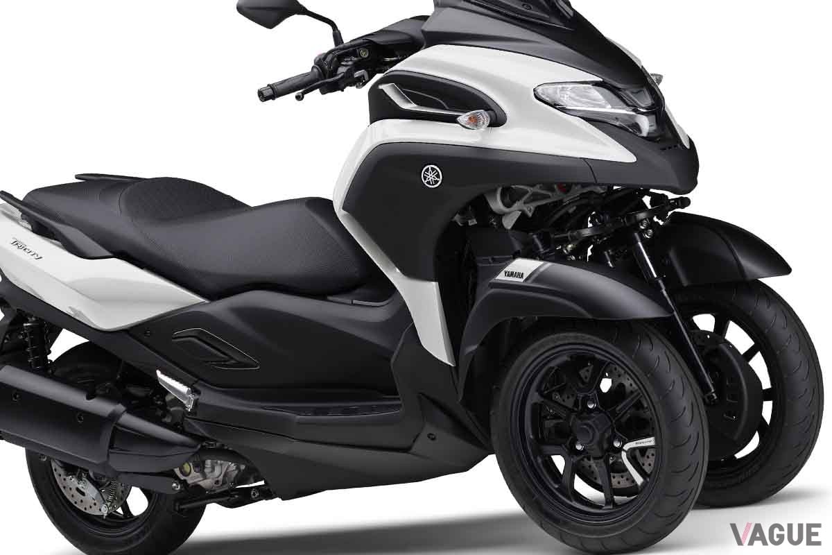 新色が追加されたヤマハ「トリシティ300 ABS」