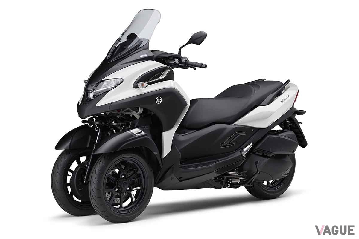 新色が追加されたヤマハ「トリシティ300 ABS」