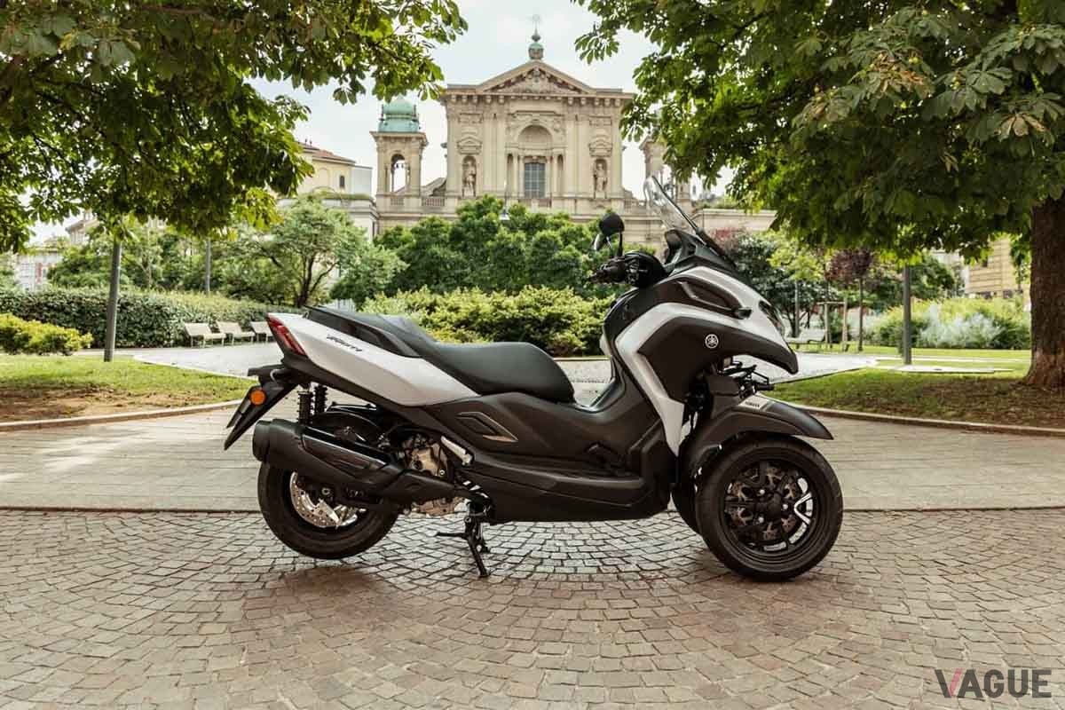 新色が追加されたヤマハ「トリシティ300 ABS」