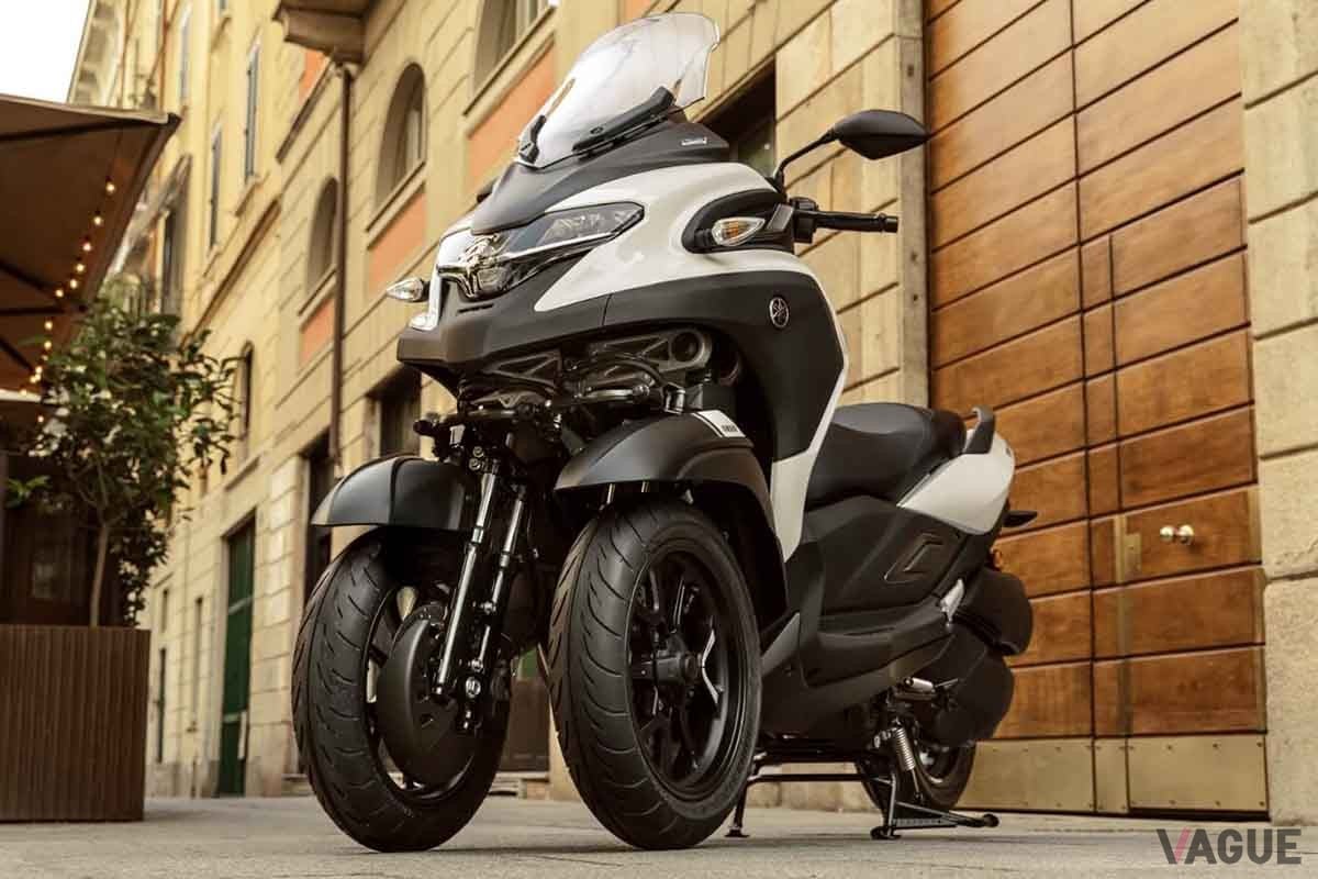 新色が追加されたヤマハ「トリシティ300 ABS」