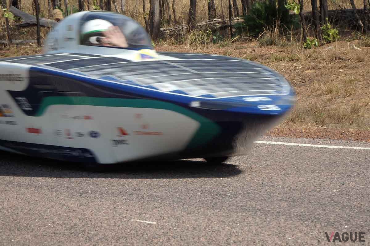 東海大学ソーラーカーチームのマシン＃10「Tokai Challenger」